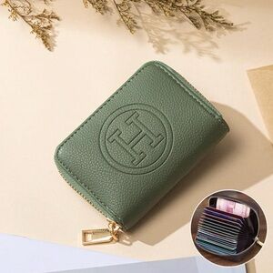 Green Leather Wallet